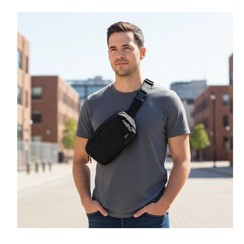 BANANO VOLUNTEER BOLSO DE HOMBRO PARA HOMBRES BOLSO CRUZADO CASUAL - 1