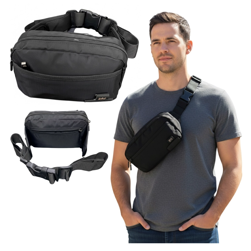 BANANO VOLUNTEER BOLSO DE HOMBRO PARA HOMBRES BOLSO CRUZADO CASUAL - 2