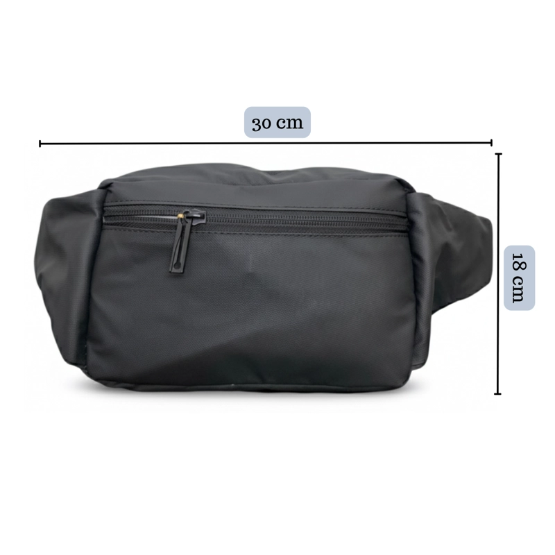 BANANO IMPERMEABLE ALTA CALIDAD BOLSO DE HOMBRO CASUAL MODA BOLSO CRUZADO - 6