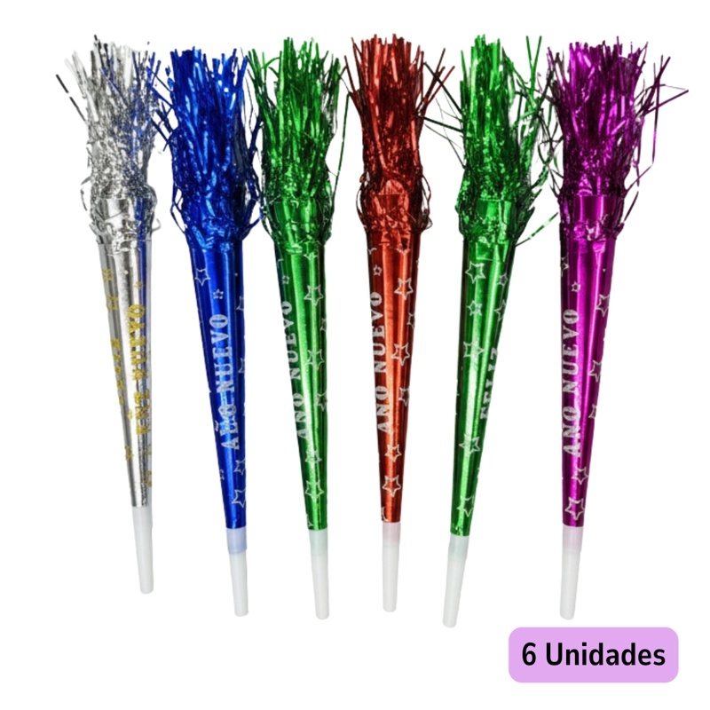 SET COTILLON AÑO NUEVO PREMIUM 30 PIEZAS - 4