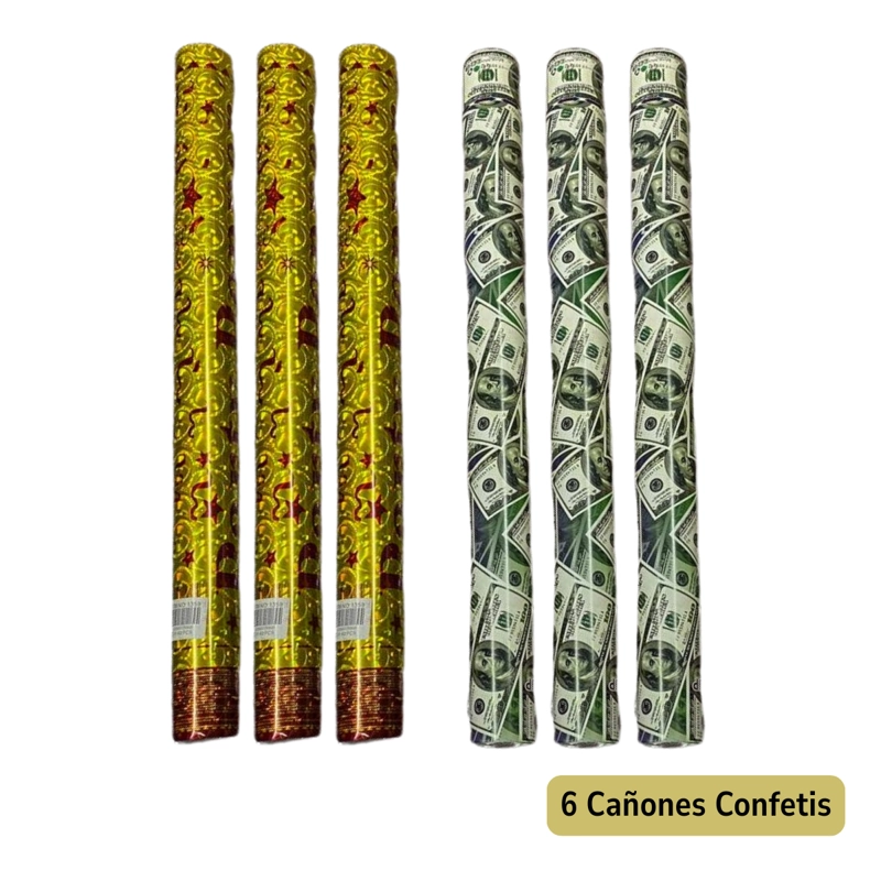 SET COTILLON AÑO NUEVO PREMIUM 30 PIEZAS - 5