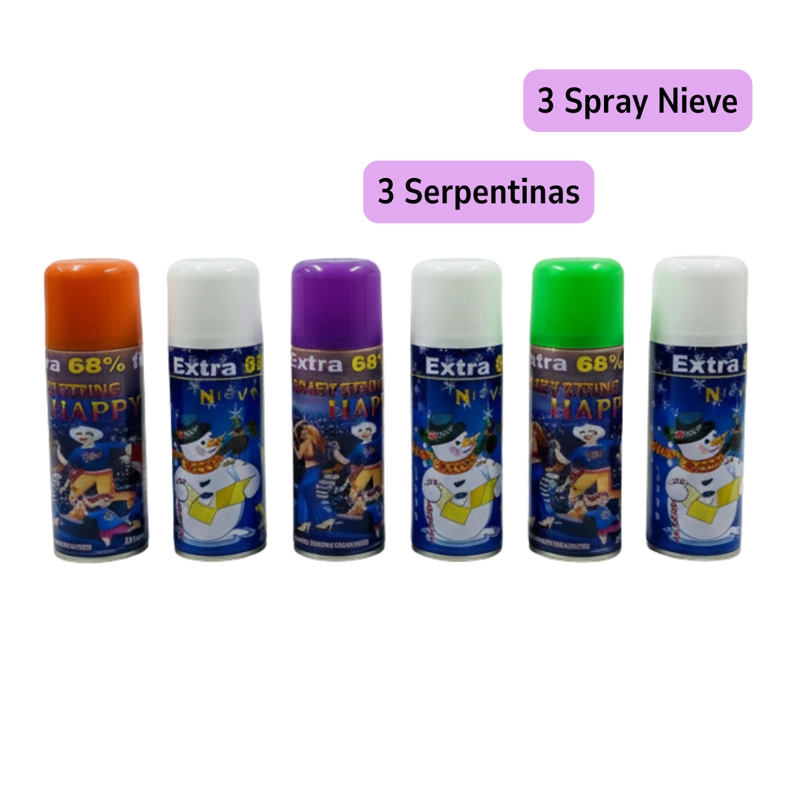 SET COTILLON AÑO NUEVO PREMIUM 30 PIEZAS - 6
