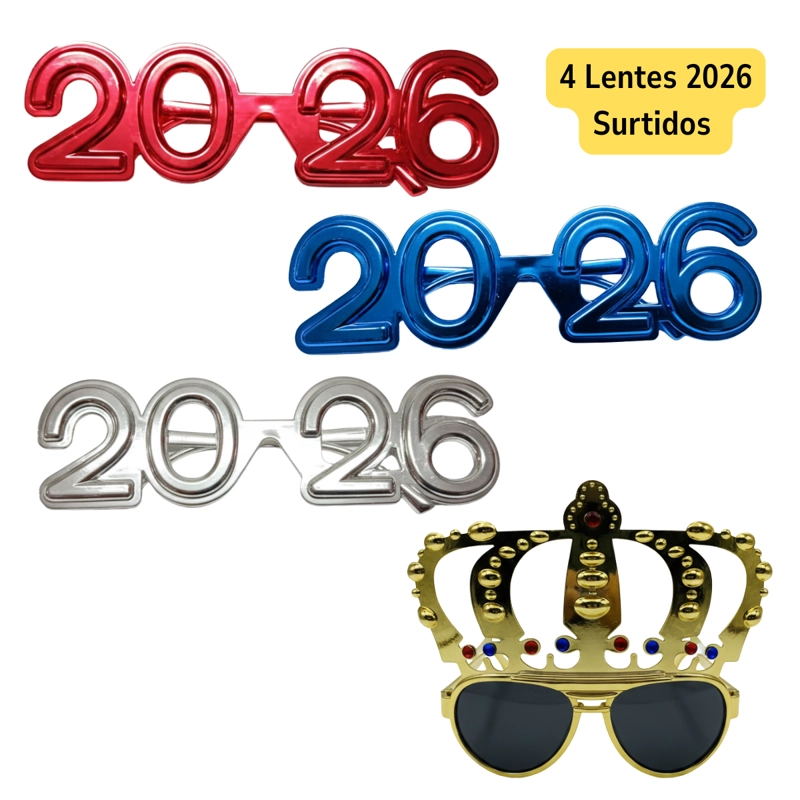 SET COTILLON AÑO NUEVO PREMIUM 30 PIEZAS - 9