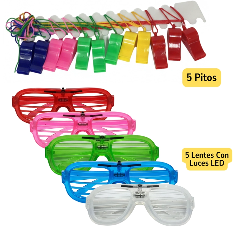 KIT PREMIUM COTILLON AÑO NUEVO CON GLOBOS 38 PIEZAS - 6