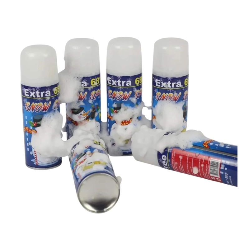 12 NIEVES SPRAY NIEVE ARTIFICIAL COTILLON NAVIDAD FIESTAS - 2