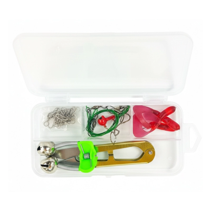 SET PESCA CAÑA DE PESCAR TELESCOPICA MOSQUERO CARRETE PESCA - 4