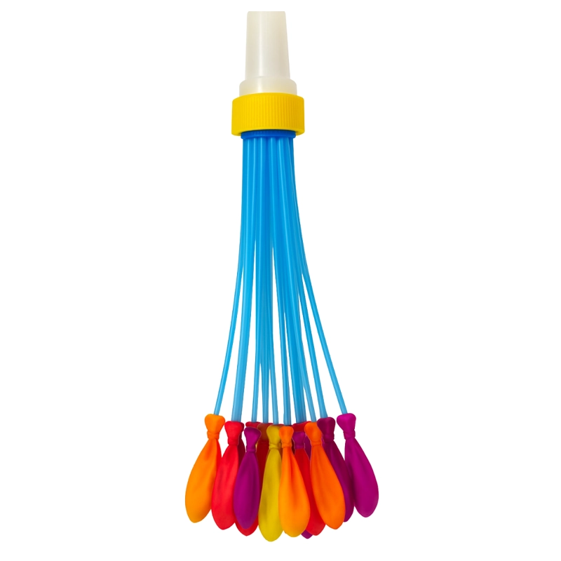 SET 10 RACIMOS DE BOMBITAS DE AGUA + ADAPTADOR VERANO - 5