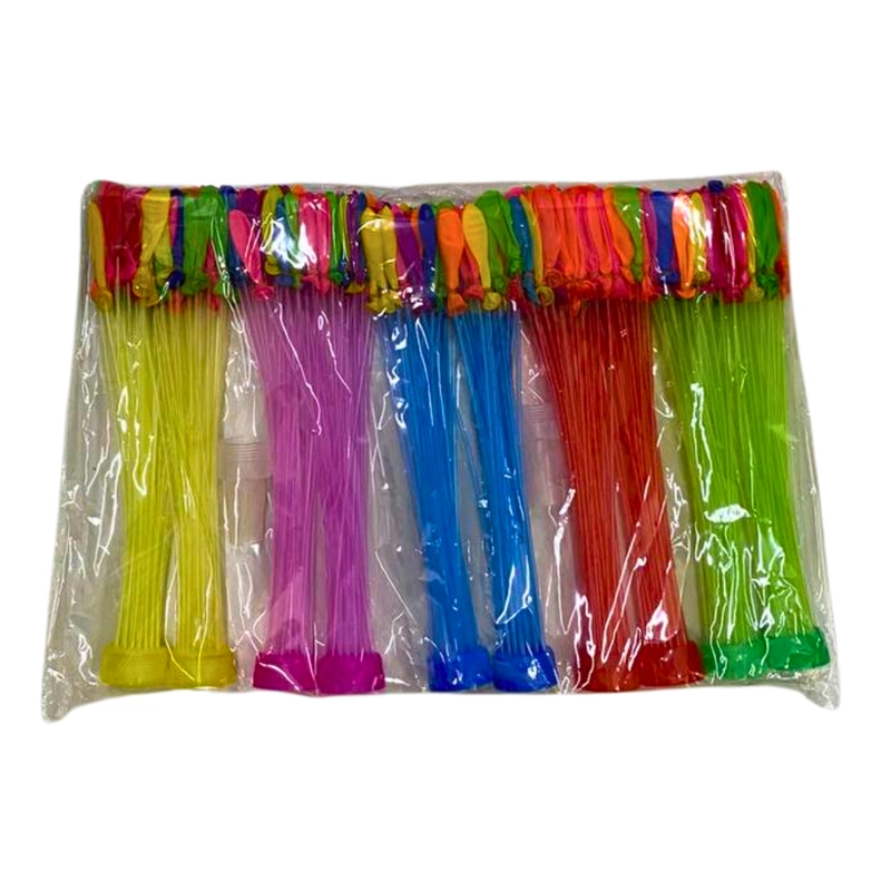 SET 10 RACIMOS DE BOMBITAS DE AGUA + ADAPTADOR VERANO - 8