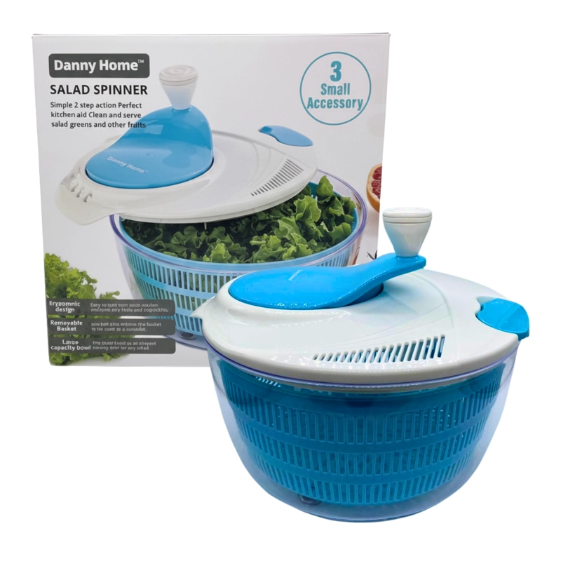 CENTRIFUGADOR SECADORA DE LECHUGA ESCURRIDOR DE VERDURAS PREMIUM - 1