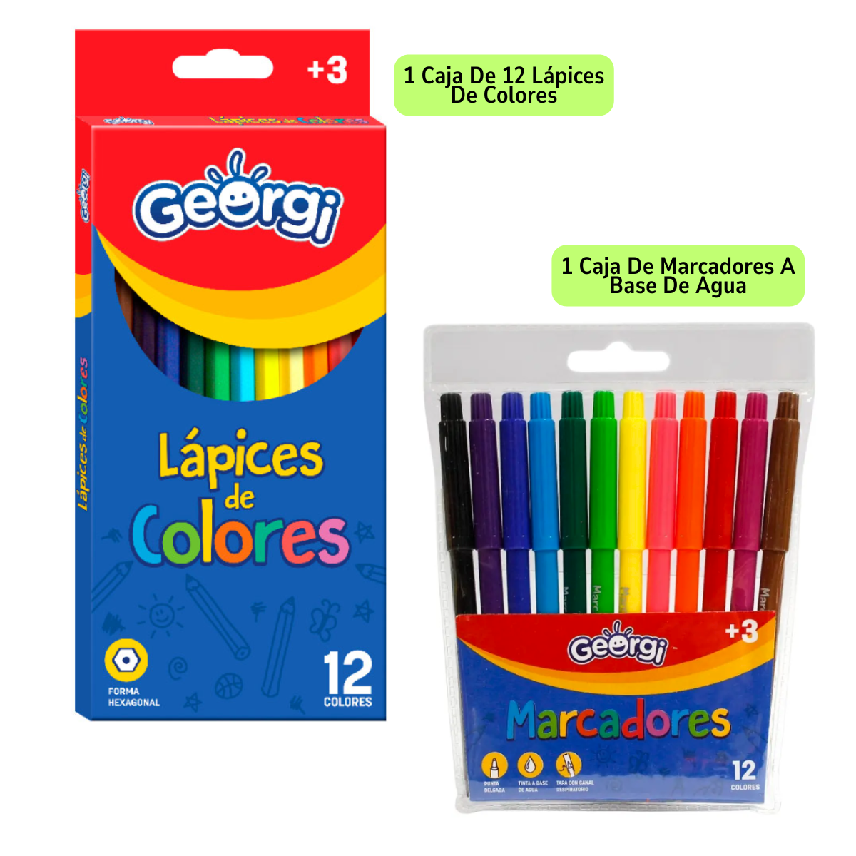 PACK 75 UTILES ESCOLARES LISTA ESCOLAR COMBO BASICO ESCUELA - 7