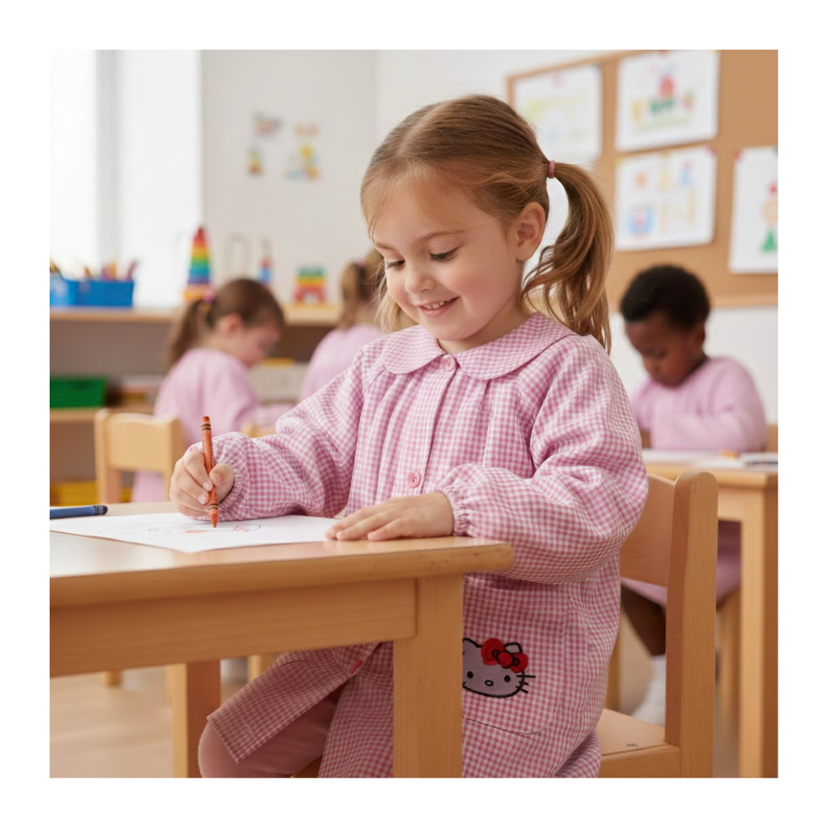 COTONA ESCOLAR COLEGIO INFANTIL CONFECCION NACIONAL - 1