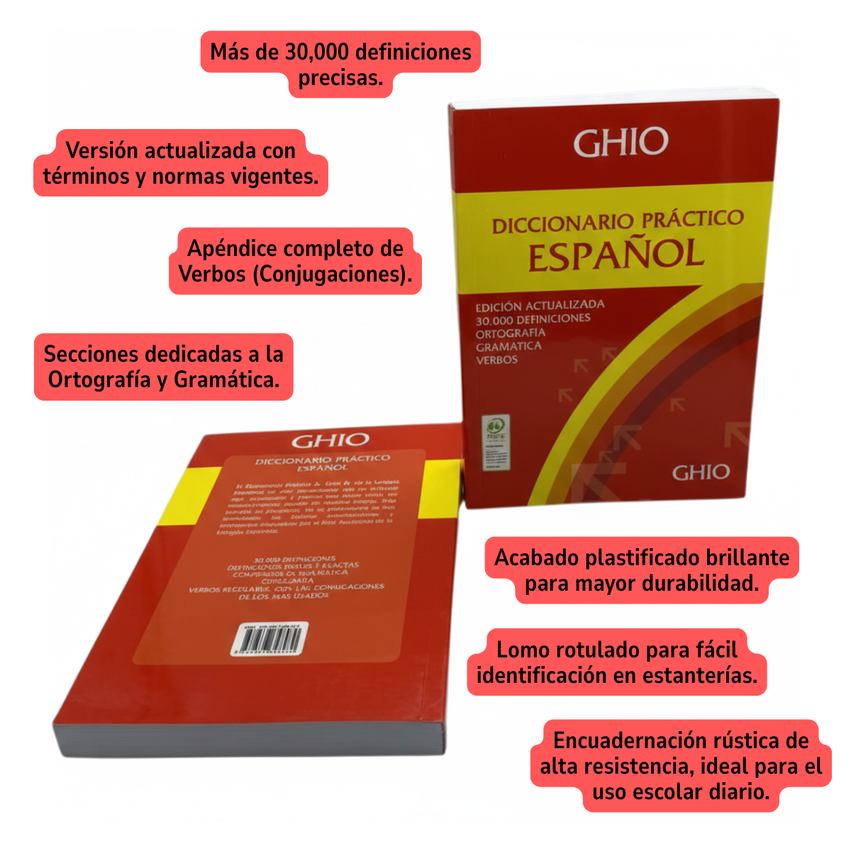PACK DICCIONARIOS DE LENGUA ESPAÑOLA Y SINONIMOSANTONIMOS - 4
