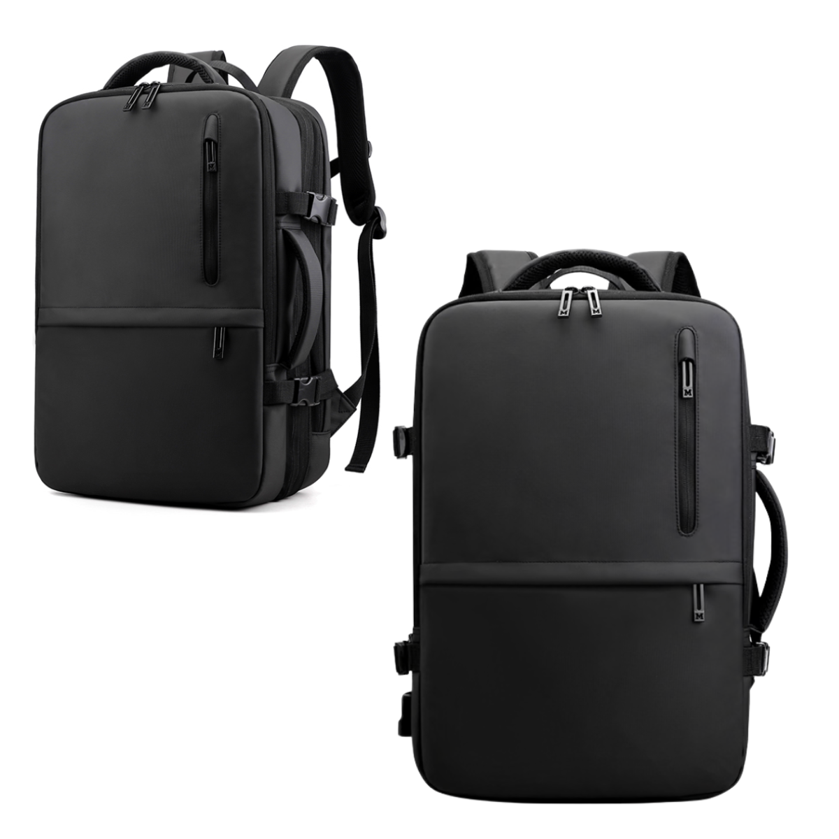 MOCHILA BOLSO EXPANDIBLE 5 COMPARTIMIENTOS, 4 CIERRES - 2