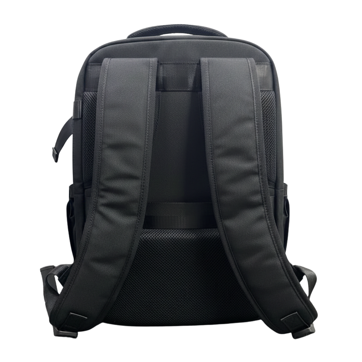 MOCHILA ESCOLAR REFORZADA NEGRA AZUL GRAN CAPACIDAD Y MULTIBOLSILLOS INCLUYE PUERTO USB - CABLE - 4