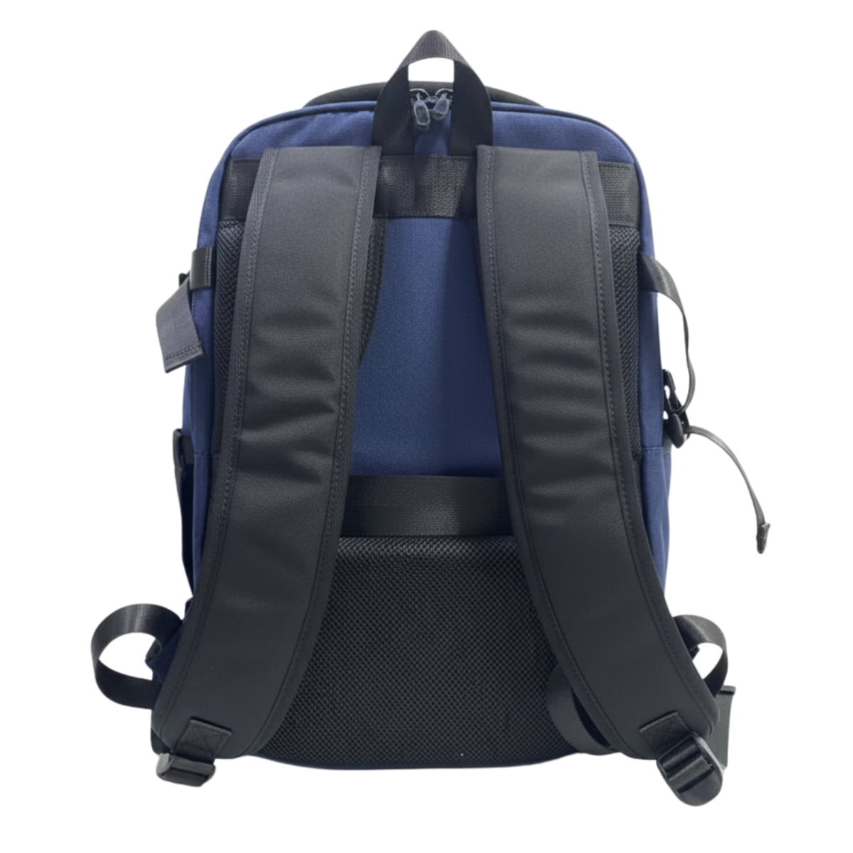 MOCHILA ESCOLAR REFORZADA NEGRA AZUL GRAN CAPACIDAD Y MULTIBOLSILLOS INCLUYE PUERTO USB - CABLE - 6