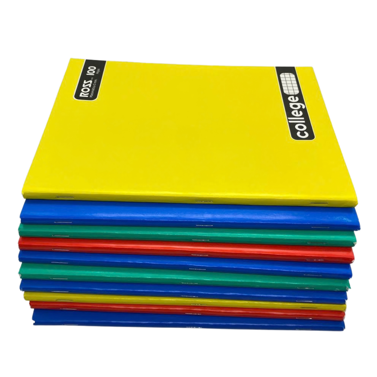 PACK 10 CUADERNOS ROSS COLLAGE 5MM 100 HOJAS 24.5X18 CM - 3