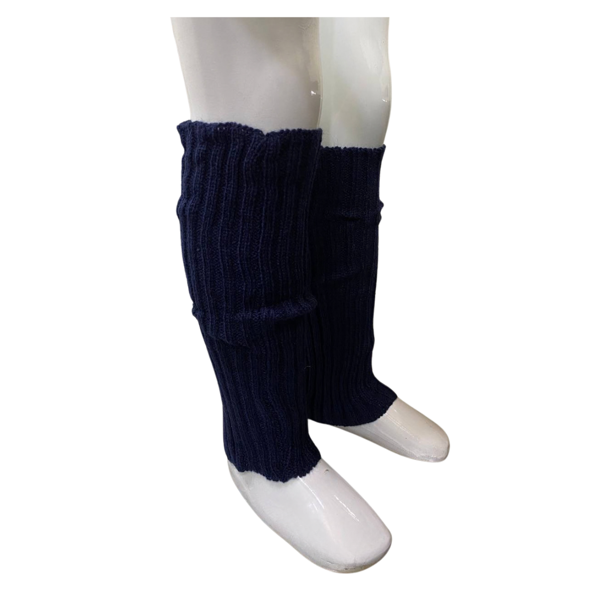 POLAINAS DE LANA PARA NIÑAS - AZUL CLASICO - TALLE UNICO - 3