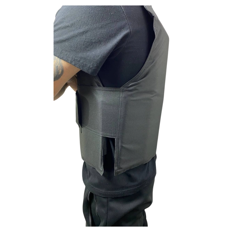 CHALECO DE SEGURIDAD TACTICO ANTI CORTE AJUSTABLE GUARDIAS NEGRO TALLA UNICA - 6