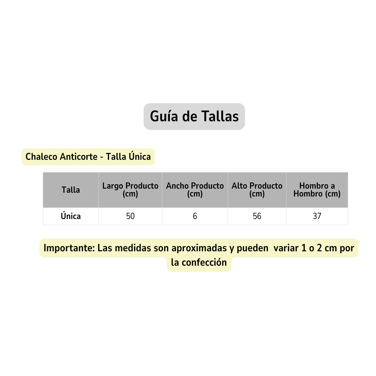 CHALECO DE SEGURIDAD TACTICO ANTI CORTE AJUSTABLE GUARDIAS NEGRO TALLA UNICA - 9