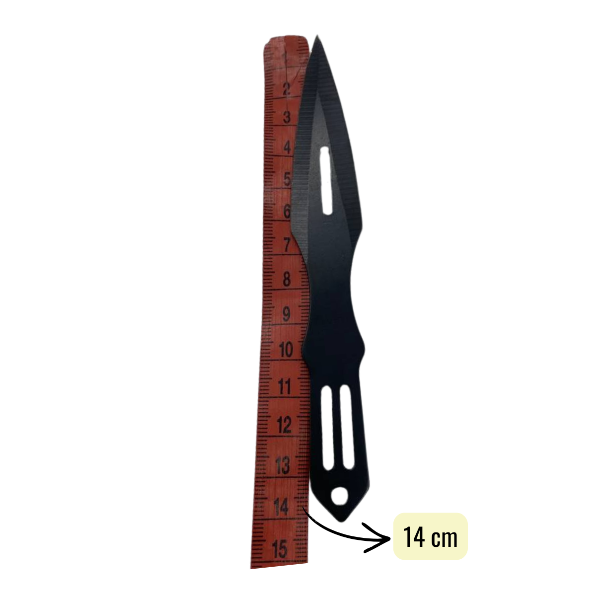 KUNAI CUCHILLO LANZAR TACTICO SUPERVIVENCIA INCLUYE FUNDA - 5
