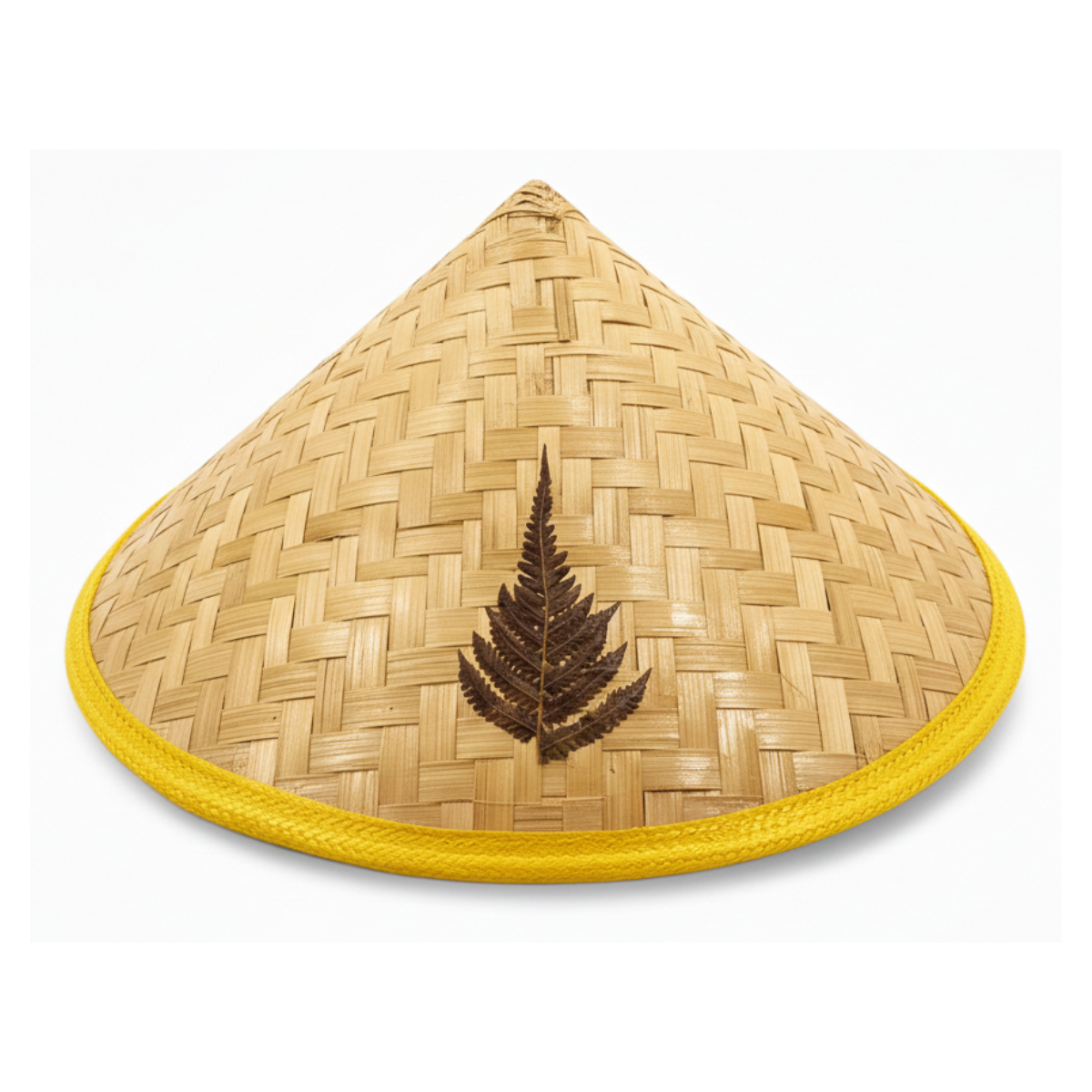 SOMBRERO GORRO TRADICIONAL, BAMBU CHINO MARRON CLARO TALLA UNICA - 2