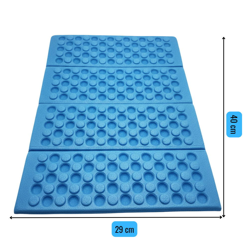 COJIN ASIENTO PLEGABLE DE ESPUMA ALFOMBRILLA CAMPING - 3
