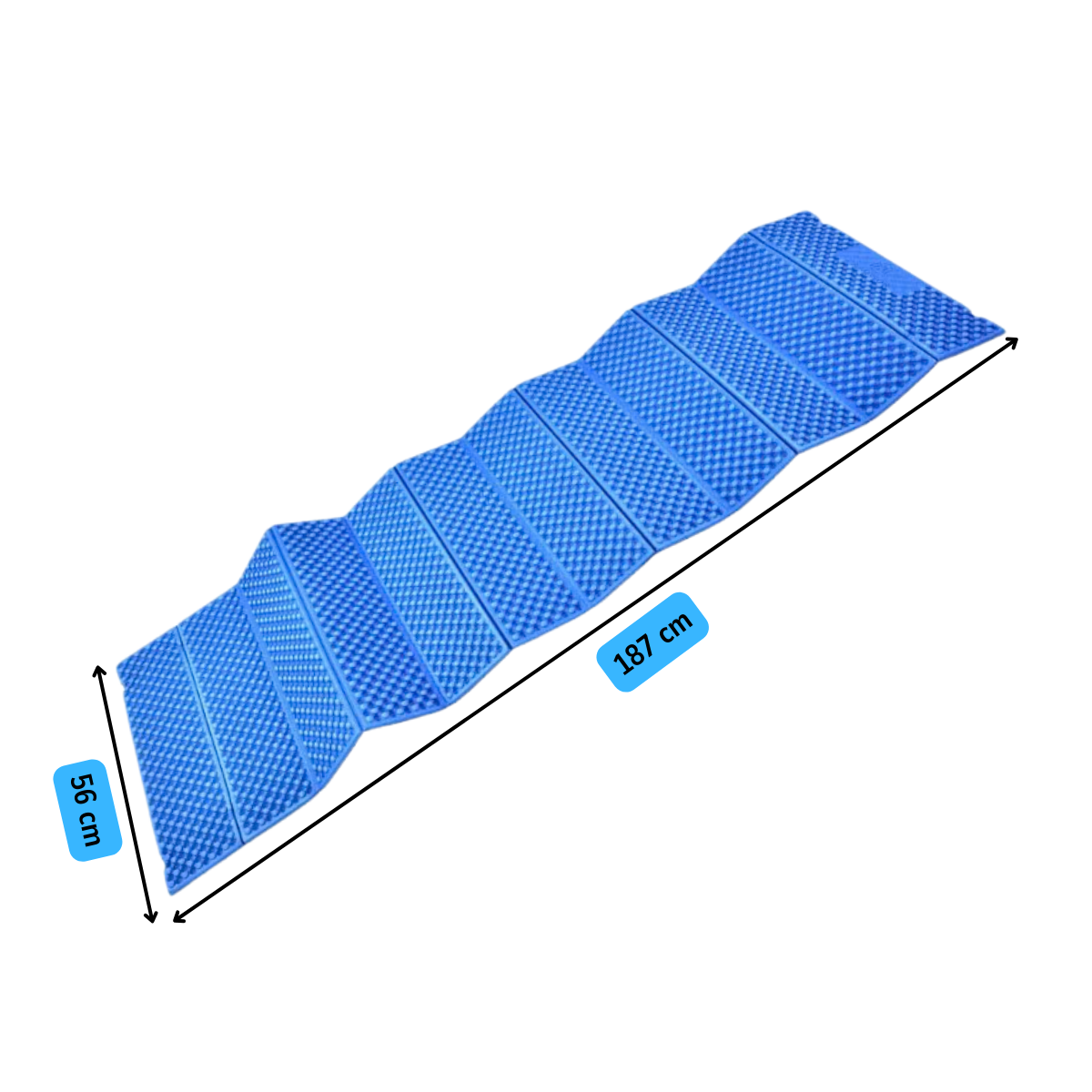 COLCHONETA PLEGABLE DE TREKKING CAMPING OUTDOOR - 4