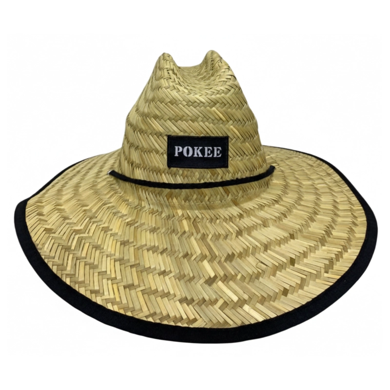 SOMBRERO DE PAJA PARA EL SOL PLAYA SOMBRERO DE VERANO TALLA UNICA - 6
