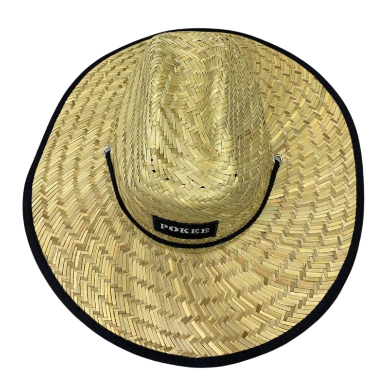 SOMBRERO DE PAJA PARA EL SOL PLAYA SOMBRERO DE VERANO TALLA UNICA - 8