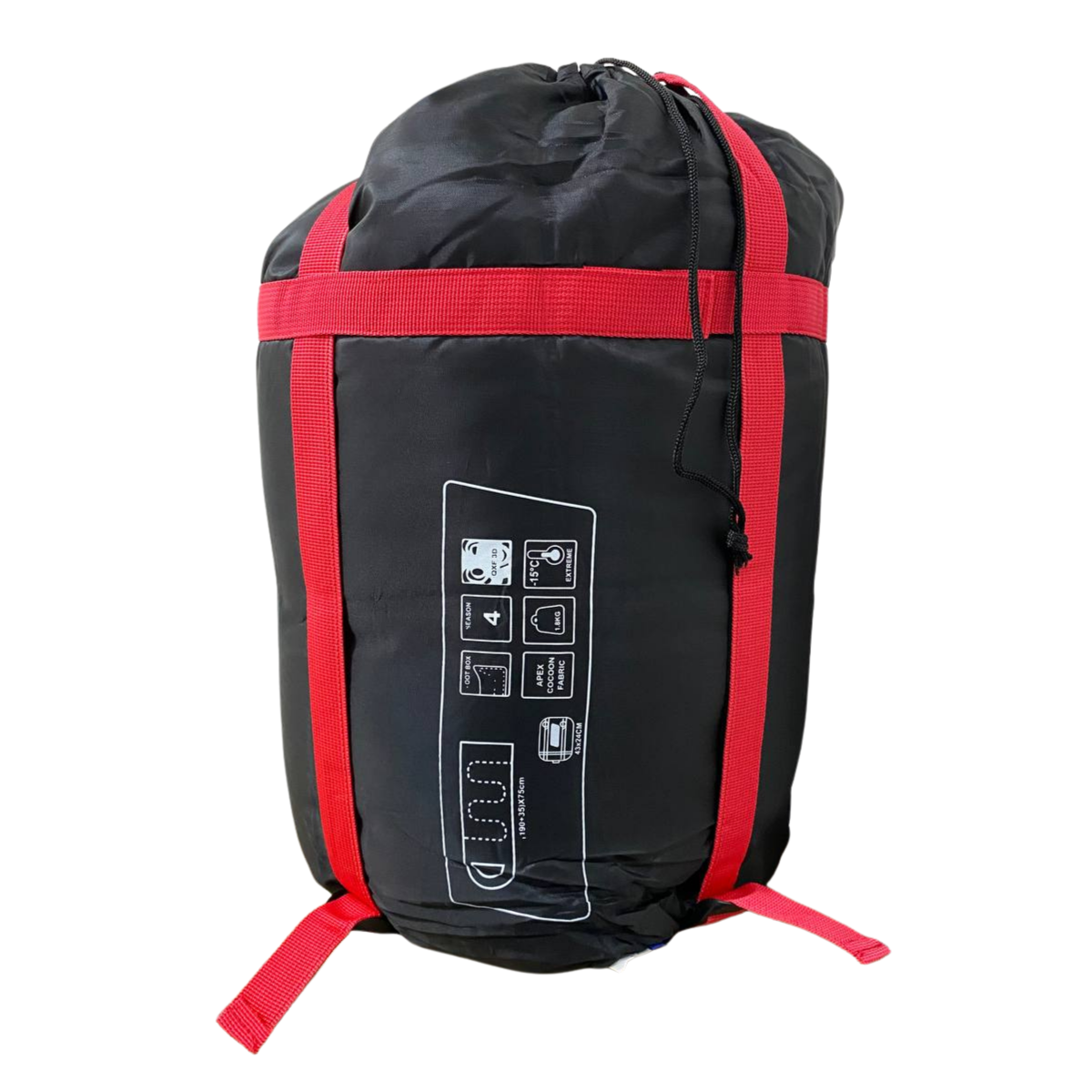 SACO DE DORMIR EXTREMO -10° + 10° CAMPING TREKKING - 5
