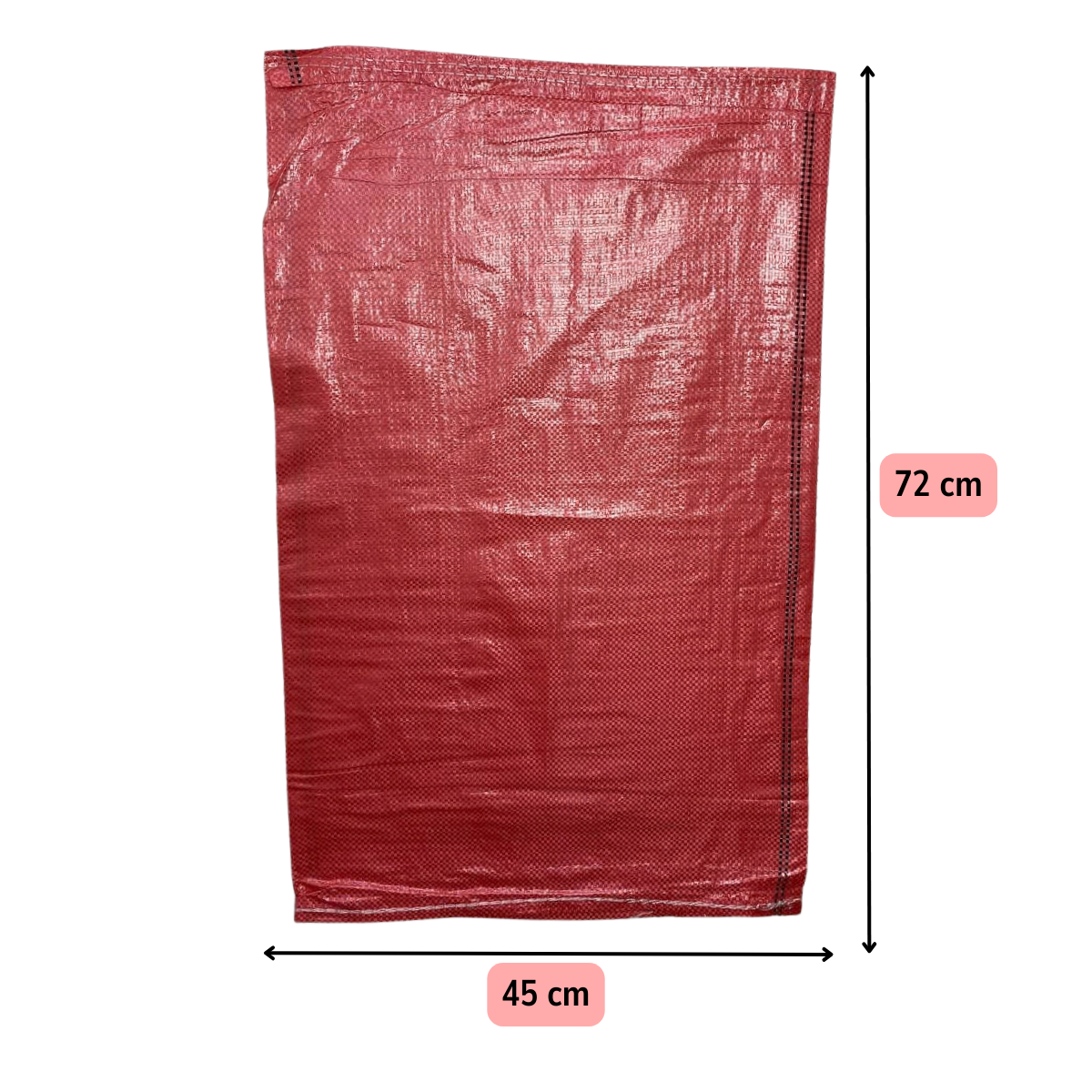 PACK 50 UNIDADES SACOS GRANDES VACIOS PARA 35KG EXCELENTE CALIDAD Y RESISTENCIA - 8