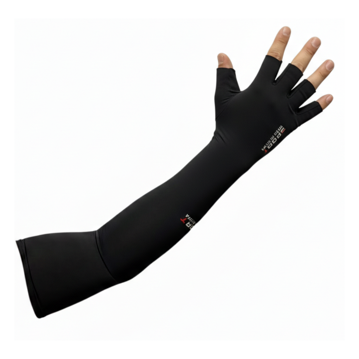 MANGAS COMPRESION BRAZO CAMUFLAJE UV INVIERNO TALLA UNICA COLOR NEGRO - 2