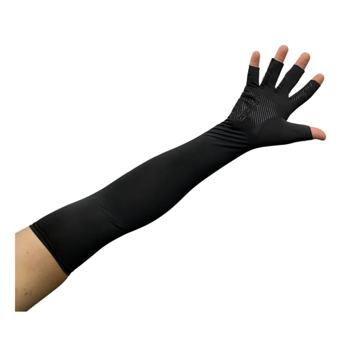 MANGAS COMPRESION BRAZO CAMUFLAJE UV INVIERNO TALLA UNICA COLOR NEGRO - 3