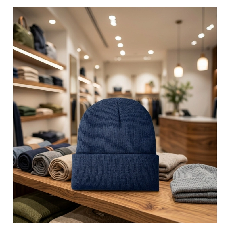 GORRO BEANIE DE LANA HOMBRE MUJER TE RMICO CON FORRO POLAR - 3