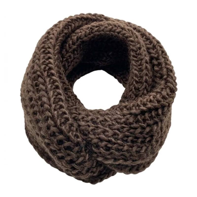 BUFANDA CUELLO ESTILO PUNTO INGLE S LANA INVIERNO ABRIGADO - 2