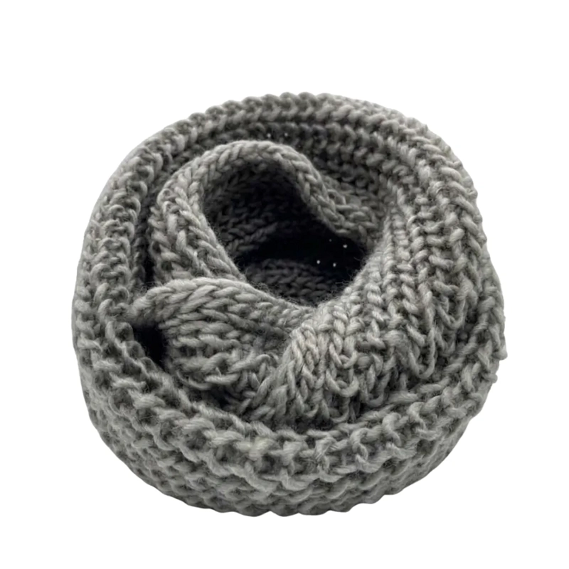 BUFANDA CUELLO ESTILO PUNTO INGLE S LANA INVIERNO ABRIGADO - 2