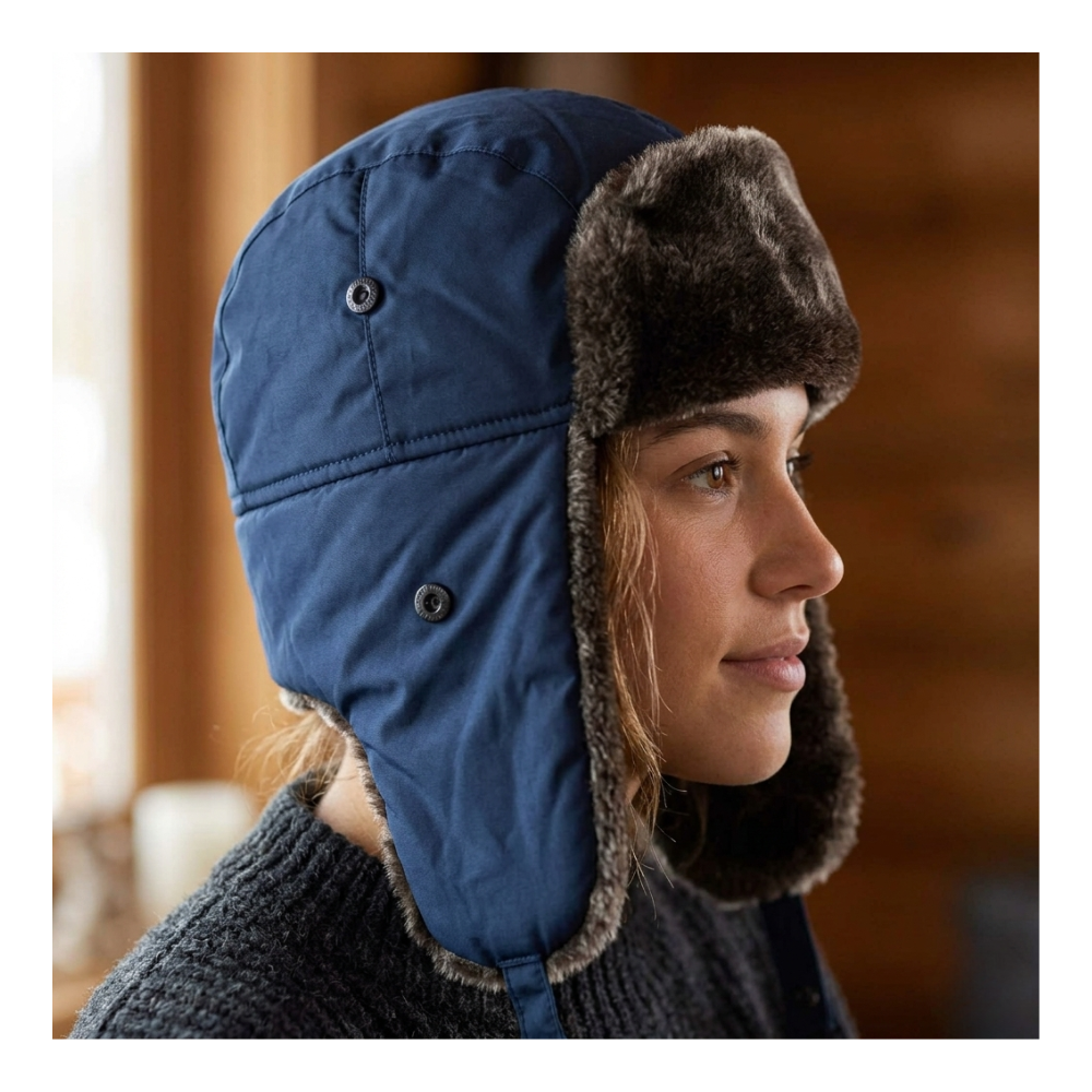 GORRO RUSO UNISEX DE LONA PARKA CALIDO TERMICO - 1