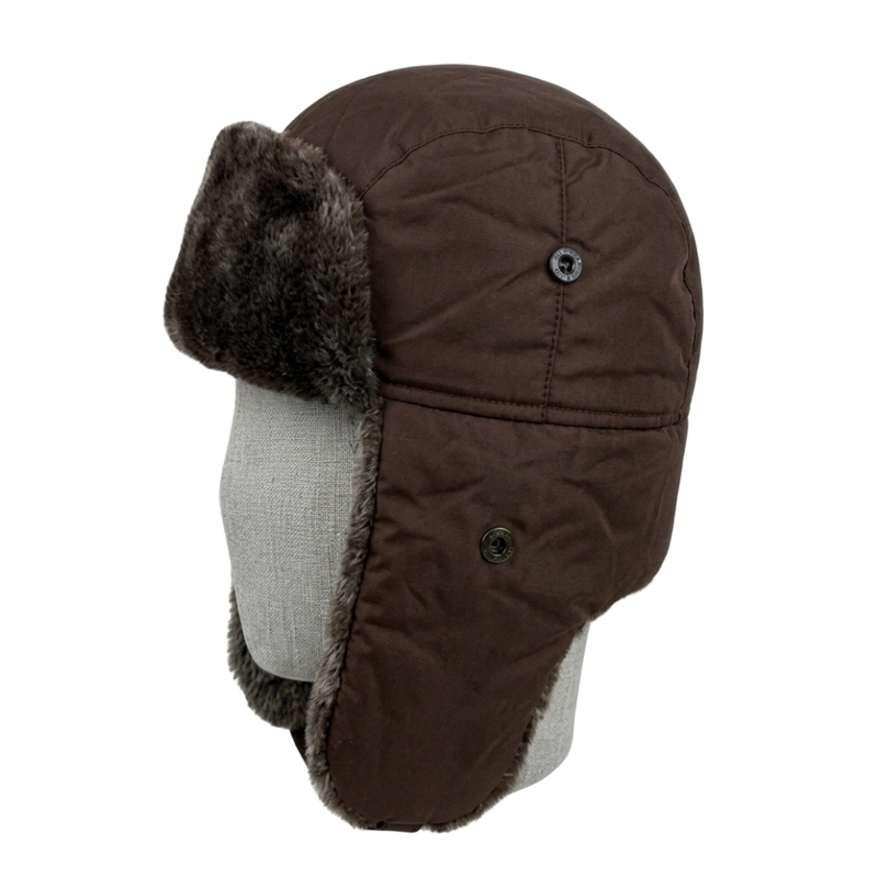GORRO RUSO UNISEX DE LONA PARKA CALIDO TERMICO - 3