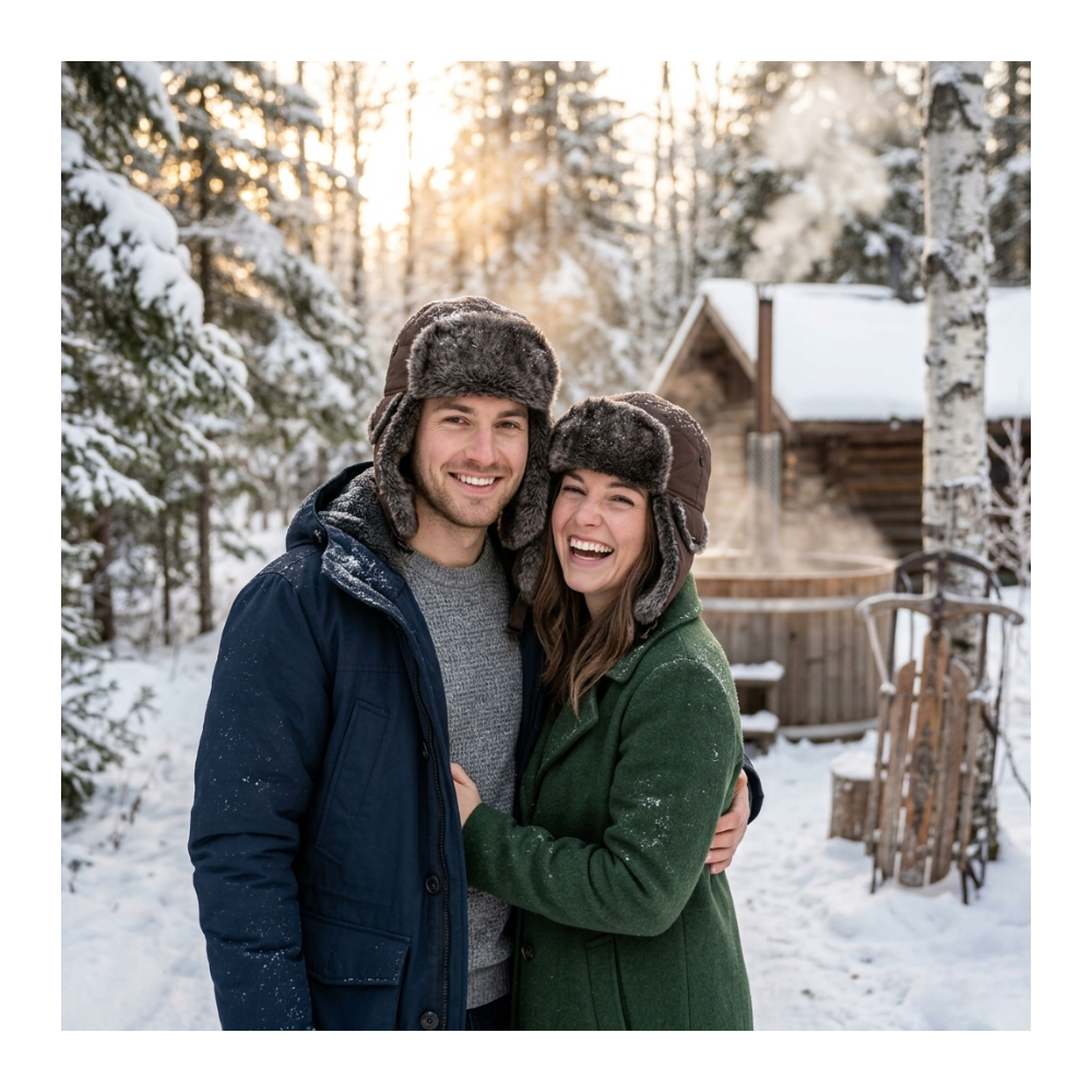 GORRO RUSO UNISEX DE LONA PARKA CALIDO TERMICO - 6