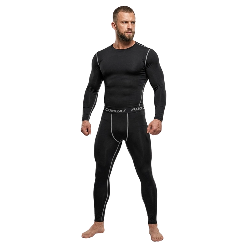 CONJUNTO PRIMERA CAPA TACTICA COMBAT PRO - TE RMICO Y COMPRESION - 2