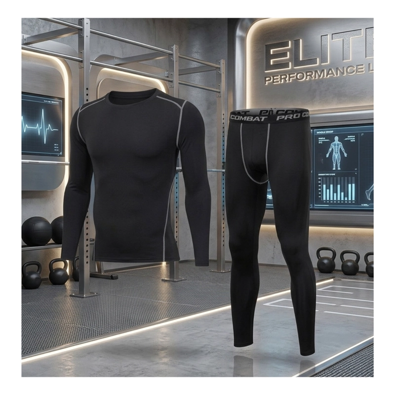 CONJUNTO PRIMERA CAPA TACTICA COMBAT PRO - TE RMICO Y COMPRESION - 6