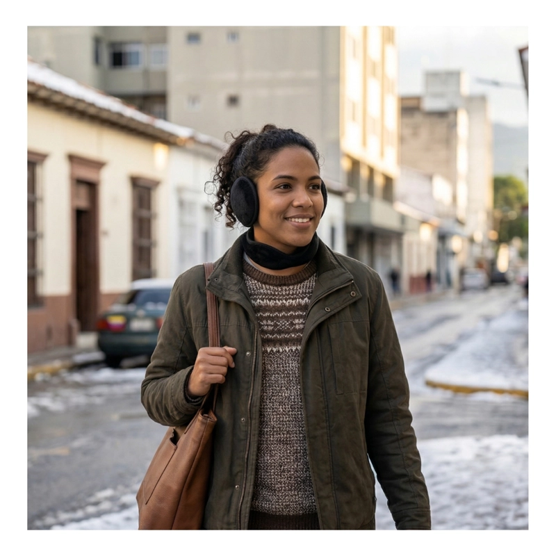 OREJERA POLAR NUCA AJUSTABLE UNISEX INVIERNO - 8