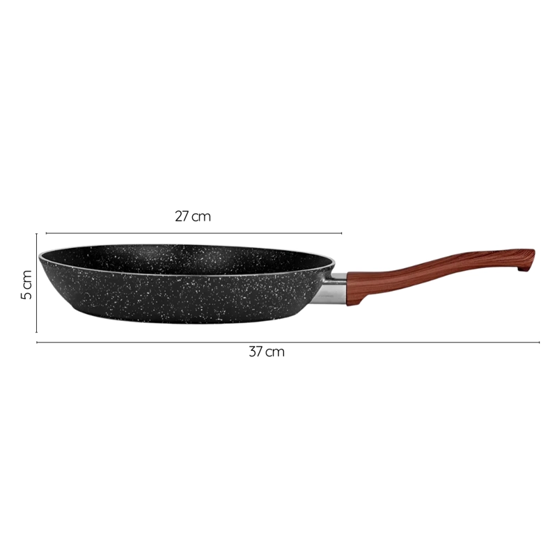 SARTE N WOK DE CERAMICA HYLLIS ANTIADHERENTE PARA INDUCCION 27 CM - 7