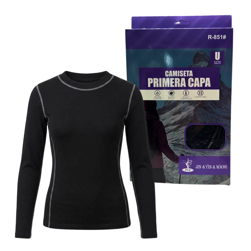 CAMISETA TE RMICA PRIMERA CAPA MUJER INVIERNO TALLA UNICA - 2