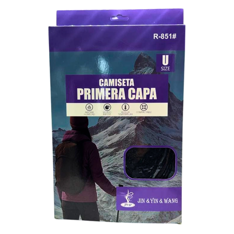 CAMISETA TE RMICA PRIMERA CAPA MUJER INVIERNO TALLA UNICA - 3
