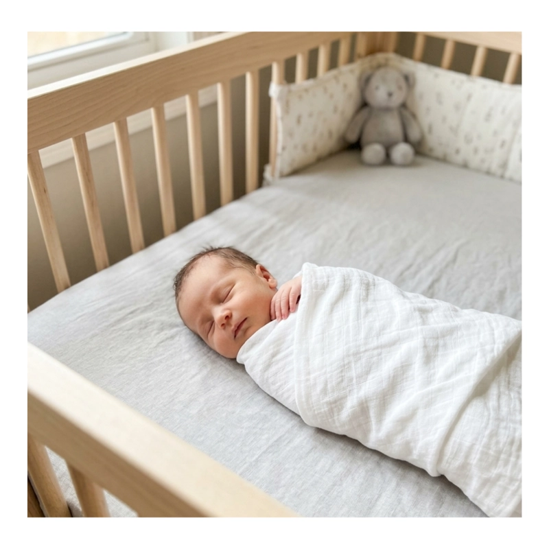 PACK 3 PAÑALES BLANCO PARA BEBE  100% ALGODON - 9