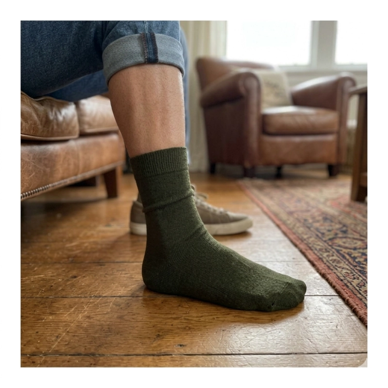 PAR CALCETINES BAMBU LISOS UNICOLOR TALLA UNICA - 6