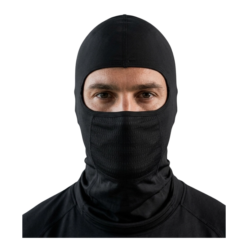 SET ANTIVIENTO MOTO BALACLAVA CON ORIFICIO AURICULAR Y GUANTES - 3