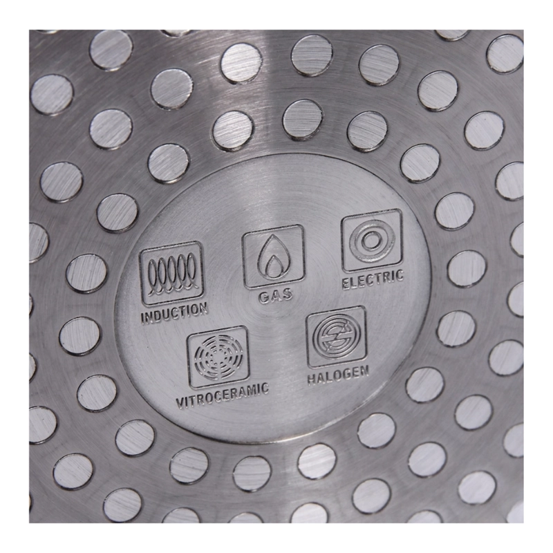SARTE N DE ALUMINIO ANTIADHERENTE BAROLY 28CM CON TAPA PFOA FREE - 4