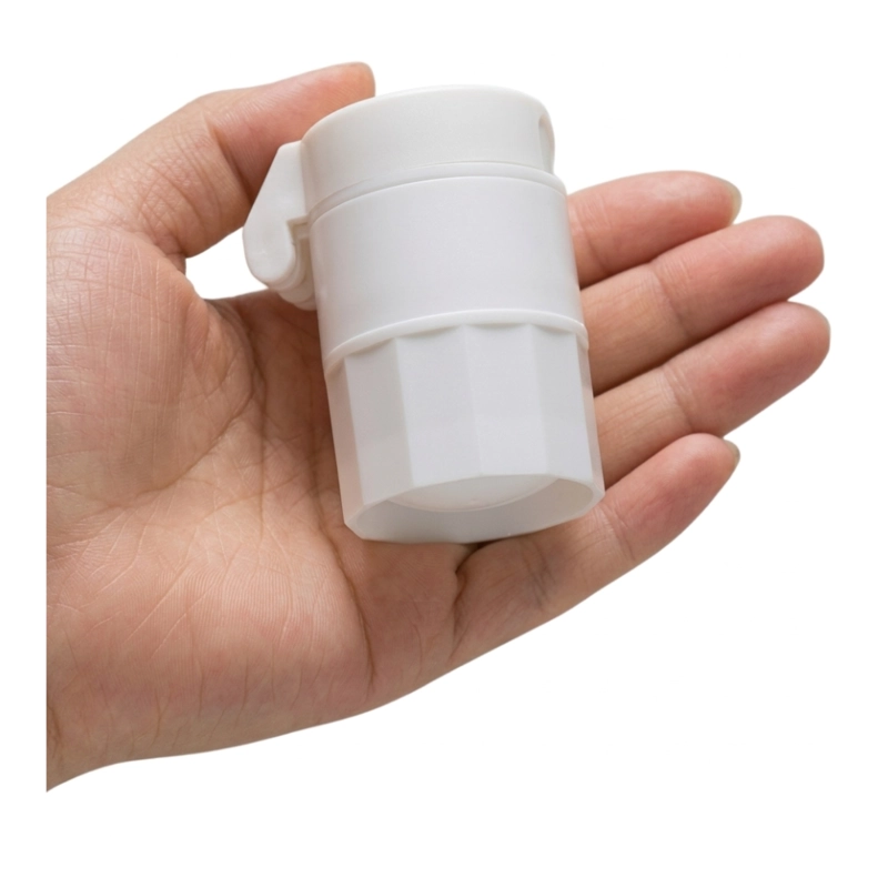 PASTILLERO 4 EN 1: CORTADOR, TRITURADOR, ORGANIZADOR Y DISPENSADOR DE PASTILLAS - 4